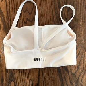 NOBULL Women's White Sports Bra